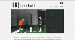 Desktop Screenshot of ekbaseball.com