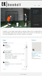 Mobile Screenshot of ekbaseball.com