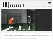 Tablet Screenshot of ekbaseball.com